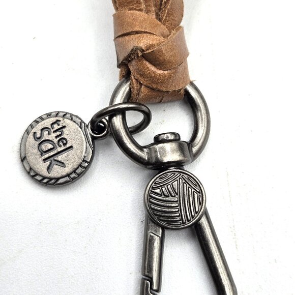 the sak Brown Leather Zipper Pull & White Clay Essential Oil Diffuser - Picture 7 of 7